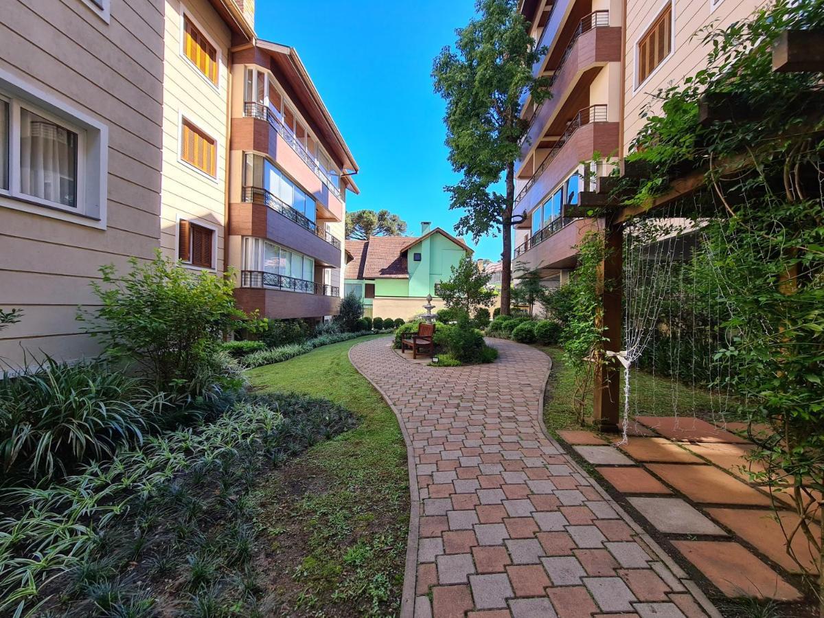 Apartamento 2D No Centro De Gramado, A 500M Da Rua Coberta Exterior foto